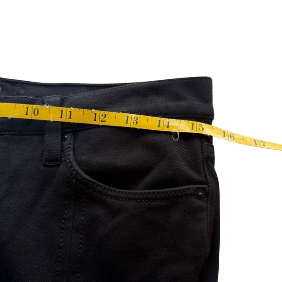 Hudson Womens Black Skinny Split Ankle Jeans Size 28 Stretch Equestrian Preppy - Picture 5 of 10